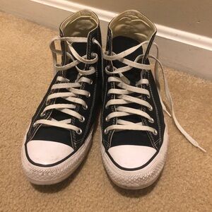 Converse Men's Black High-Top Sneakers